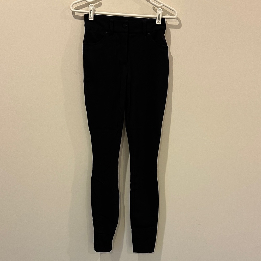 Lululemon athletica Black City Sleek Slim-fit HR Pant